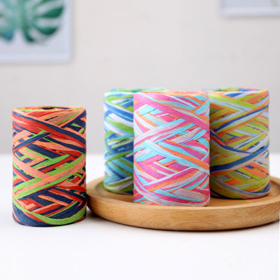 Raffia courroie de papier tordu 80m bricolage corde de papier artisanal