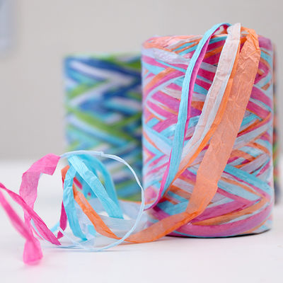 Raffia courroie de papier tordu 80m bricolage corde de papier artisanal