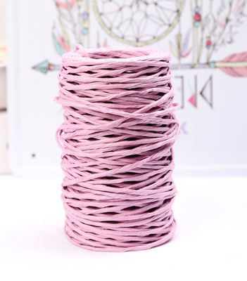 Cordon de papier en fer de 2 mm écologique DIY câble de papier tordu biodégradable