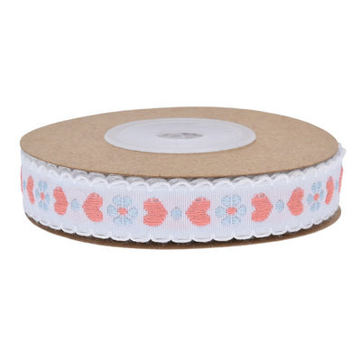 Le ruban à fil florale de 12 mm de Jacquard est conforme à la norme ISO14001