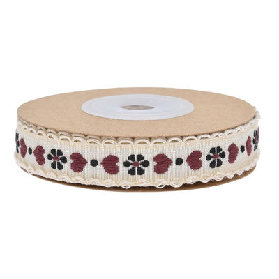Le ruban à fil florale de 12 mm de Jacquard est conforme à la norme ISO14001