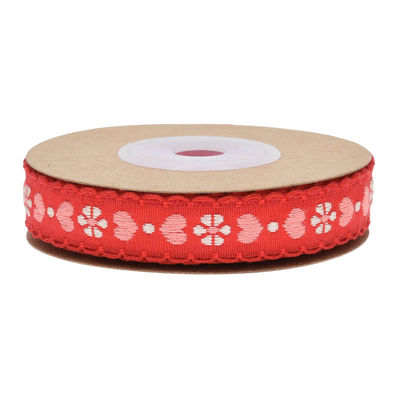 Le ruban à fil florale de 12 mm de Jacquard est conforme à la norme ISO14001