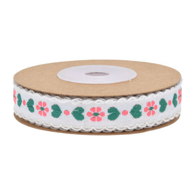 Le ruban à fil florale de 12 mm de Jacquard est conforme à la norme ISO14001