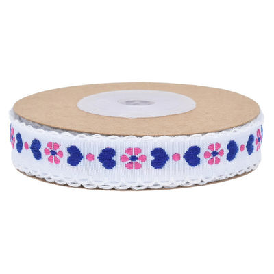 Le ruban à fil florale de 12 mm de Jacquard est conforme à la norme ISO14001