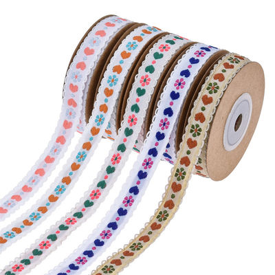 Le ruban à fil florale de 12 mm de Jacquard est conforme à la norme ISO14001