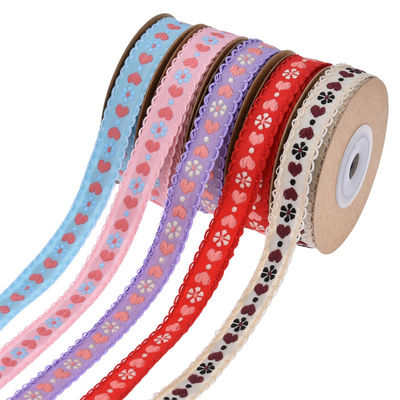 Le ruban à fil florale de 12 mm de Jacquard est conforme à la norme ISO14001