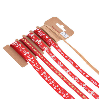 4 mm 10 mm 15 mm ruban polyester imprimé ruban imprimé sur mesure avec logo