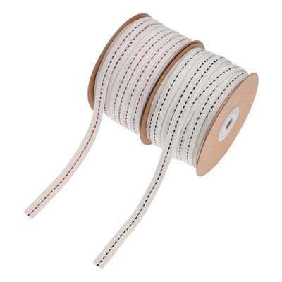10mm*50y Ruban de coton cousu ISO9001 Ruban de coton sur mesure