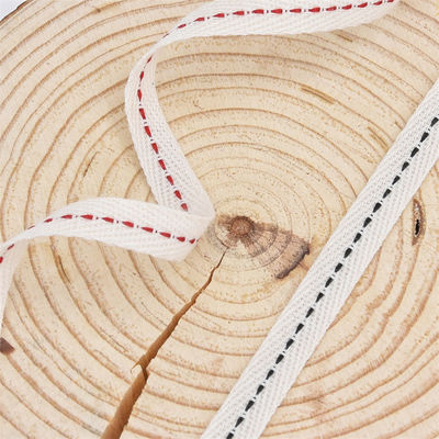 10mm*50y Ruban de coton cousu ISO9001 Ruban de coton sur mesure