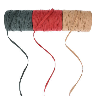 5mm*100m Corde en papier de couleur Eco-friendly bricolage Corde en papier tordu