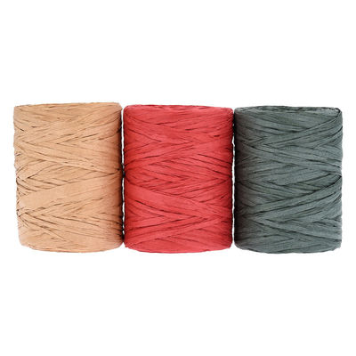 5mm*100m Corde en papier de couleur Eco-friendly bricolage Corde en papier tordu