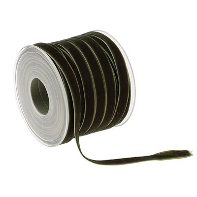 10mm*20Y ruban de velours élastique ruban de velours rose câblé ISO9001