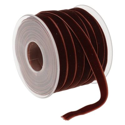10mm*20Y ruban de velours élastique ruban de velours rose câblé ISO9001