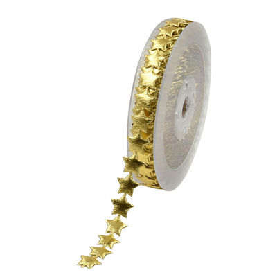 15 mm * 15 m ruban à fil d'étoile à ultrasons Ruban Jacquard à motif simple