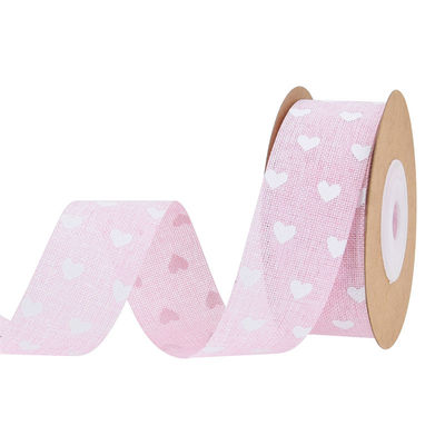 25mm*10y ruban imprimé en paillettes sur mesure ruban imprimé par le chantier