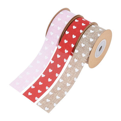 25mm*10y ruban imprimé en paillettes sur mesure ruban imprimé par le chantier