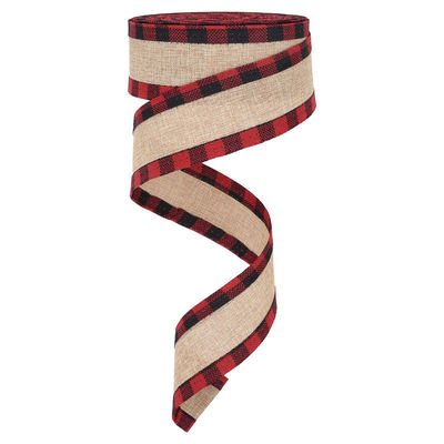 40 mm et 63 mm*10y Ruban de treillis de jute Ruban de treillis de treillis biodégradable