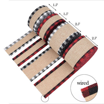 40 mm et 63 mm*10y Ruban de treillis de jute Ruban de treillis de treillis biodégradable