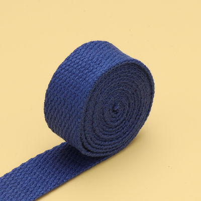 20mm-50mm épaissie polyester coton toilette sac à l'école sac à dos sac à main bandeau de toile de couleur solide bandeau de tissage simple