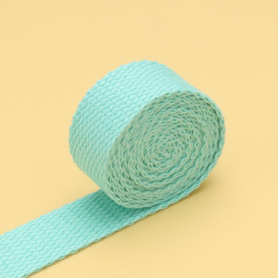 20mm-50mm épaissie polyester coton toilette sac à l'école sac à dos sac à main bandeau de toile de couleur solide bandeau de tissage simple