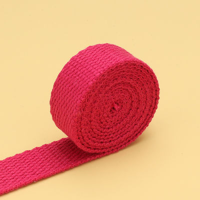 20mm-50mm épaissie polyester coton toilette sac à l'école sac à dos sac à main bandeau de toile de couleur solide bandeau de tissage simple