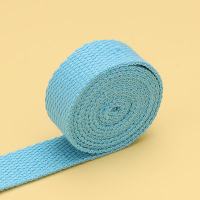 20mm-50mm épaissie polyester coton toilette sac à l'école sac à dos sac à main bandeau de toile de couleur solide bandeau de tissage simple