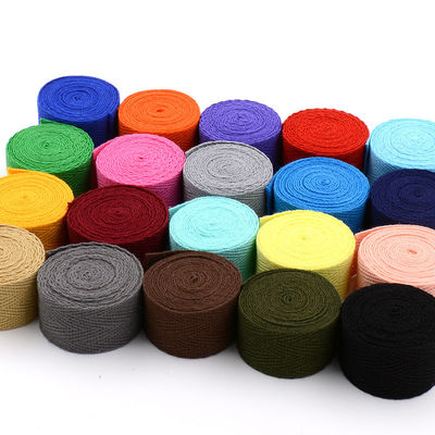 20 mm*50 y ruban tissé en coton à base de hareng pour accessoires de vêtements