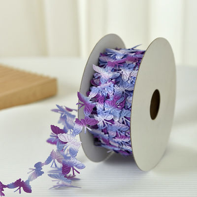 2cm*25y ruban de papillon à ultrasons pour emballage cadeau et accessoires de vêtements