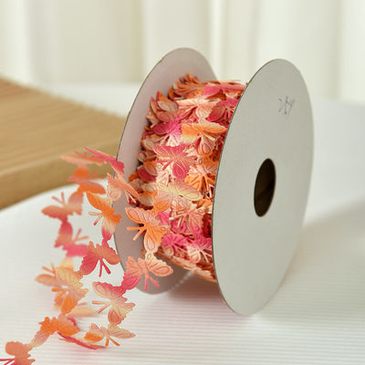 2cm*25y ruban de papillon à ultrasons pour emballage cadeau et accessoires de vêtements