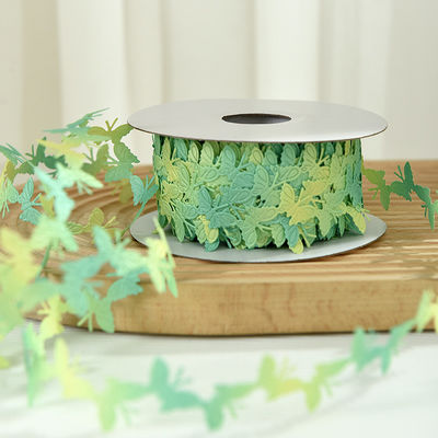 2cm*25y ruban de papillon à ultrasons pour emballage cadeau et accessoires de vêtements