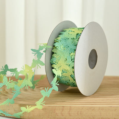 2cm*25y ruban de papillon à ultrasons pour emballage cadeau et accessoires de vêtements