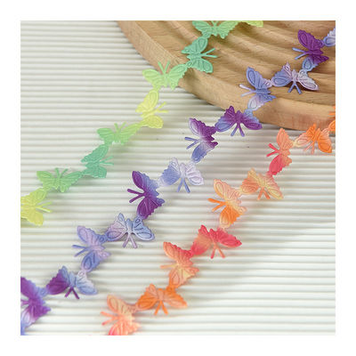 2cm*25y ruban de papillon à ultrasons pour emballage cadeau et accessoires de vêtements