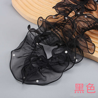 12cm*2m Ruban de dentelle à bord ridé pour emballage de fleurs et cadeaux