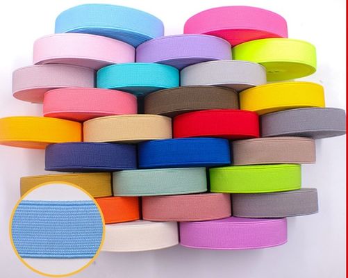 1.2 mm épaisseur ruban élastique et bandeau pour bandeau de tête et accessoires de vêtements